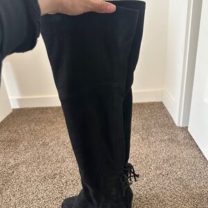 Aldo Black Over the Knee Boots